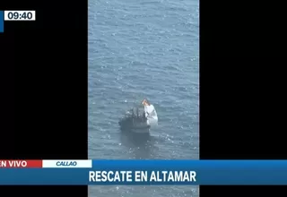 Marina de Guerra rescató a pescadores que llevaban extraviados 6 días