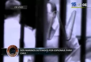 Dos suboficiales de la Marina son procesados por vender información a Chile