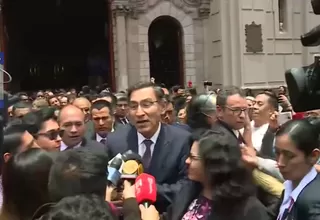 Martín Vizcarra: Todos tenemos que rezar por el bien del Perú