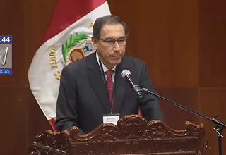Martín Vizcarra: "Todos debemos allanarnos a la justicia"