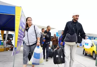 Más de 250 migrantes venezolanos dejaron Perú y retornan a su país 