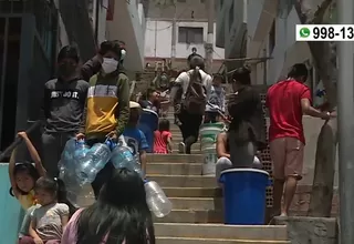 Sunass: Más de 3 millones de peruanos no tienen agua potable
