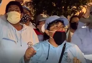 Callao: Más de 500 trabajadores de limpieza pública se enfrentaron a la Policía