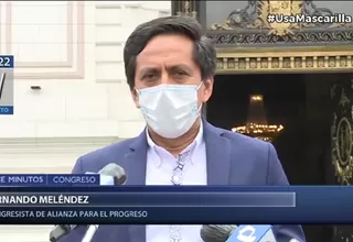 Meléndez: Vizcarra es el único responsable de que no tengamos vacunas contra COVID-19