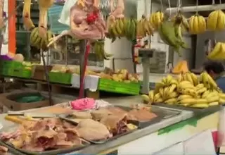 Mercado Central: Precio del pollo llega a los 10 soles el kilo