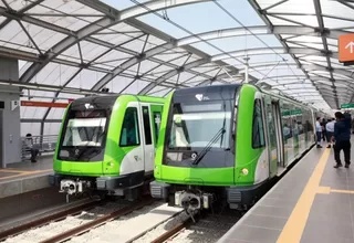 Metro de Lima: dos estaciones de la Línea 1 permanecerán cerradas este domingo