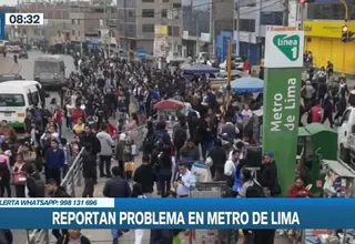 Metro de Lima: Reestablecen servicio en estación San Juan tras permanecer cerrada