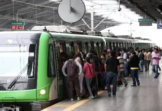 Metro de Lima: Servicio se restablece paulatinamente