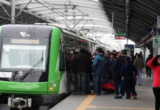 Metro de Lima: tres estaciones comenzarán a operar desde las 12 p.m.