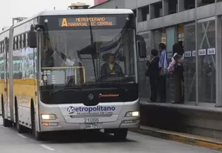Metropolitano: Ruta A cambiará de paraderos en el Centro de Lima