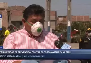 Mi Perú: Alcalde abre líneas para que vecinos soliciten tamizajes ante coronavirus
