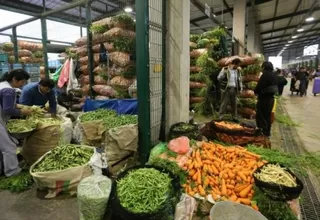 Midagri: Ingresaron más de 8 mil toneladas de alimentos a mercados mayoristas