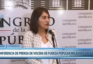 Salazar sobre chats de Fuerza Popular: “No tenemos en agenda vacancia de Vizcarra”