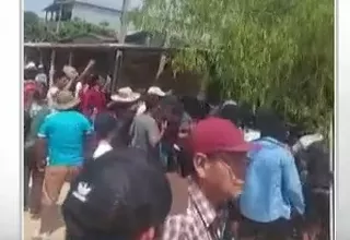 Mineros protestan en Puerto Maldonado 