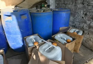 Megaoperativo antidrogas dejó 9 detenidos y 15 empresas intervenidas