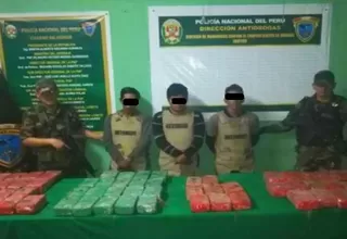 Mininter: PNP detuvo a ocho personas con 200 kilos de alcaloide de cocaína