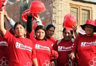 Ministerio de Trabajo aprobó transferencia de S/13 millones para impulsar Trabaja Perú
