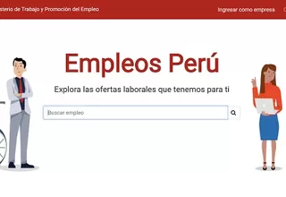 Ministerio de Trabajo lanzó plataforma Empleos Perú con más de 7000 puestos laborales