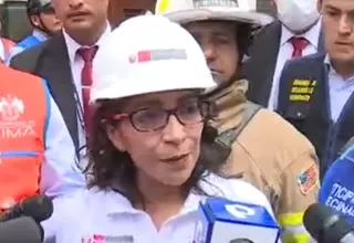 Ministra de Cultura sobre incendio en casona: "No podemos intervenir, es propiedad privada"