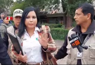 Ministra Elizabeth Galdo se altera y le quita micrófono a periodista durante una actividad en Cusco