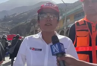 Ministra de Transportes sobre 'tercera toma de Lima': "No vamos a permitir que suceda"