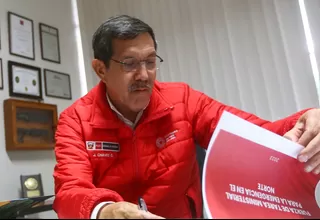 Ministro de Defensa desde Piura: "Estaremos aquí el tiempo que sea necesario"