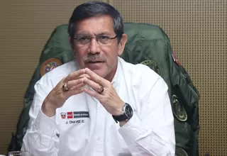 Ministro de Defensa sobre estado de emergencia: "El trabajo de las FF.AA. va a ser en apoyo a la PNP"