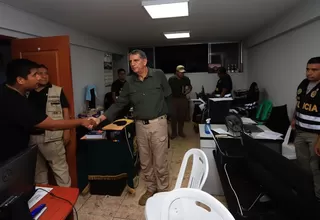 Ministro del Interior hizo visitas inopinadas a sedes policiales en varios puntos de Lima