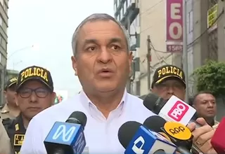Ministro del Interior sobre Alejandro Sánchez: "Todavía sigue en Estados Unidos"