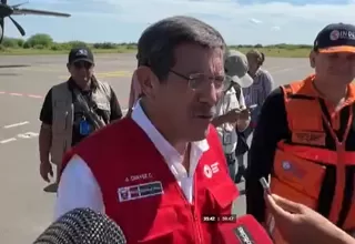 Ministro Jorge Chávez Cresta: "Estoy completamente seguro que esa vacancia no va a continuar o va a ser rechazada"