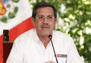 Ministro Jorge Chávez: La relación entre la presidenta y las Fuerzas Armadas son las mejores
