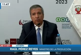 Ministro Pérez Reyes: "Pedro Castillo incumplió la ley, tiene que asumir su delito"