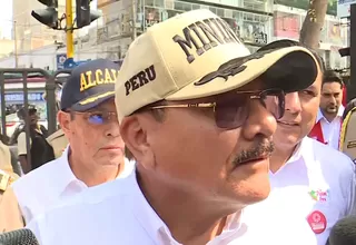 Ministro Walter Ortiz sobre alcalde Rennán Espinoza: Al momento que entorpeció la labor policial cometió una infracción