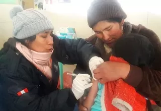 Minsa: Unos 300 pobladores fueron atendidos en Puno para contrarrestar heladas
