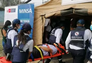 Minsa envió equipos médicos y de asistencia a regiones afectadas por lluvias