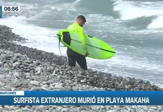 Miraflores: Surfista inglés murió en playa Makaha 