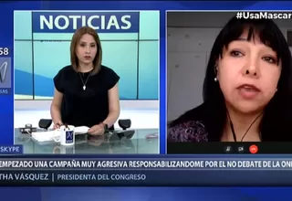 Vásquez denunció amenazas por tema ONP: "No podemos llegar al nivel de la política sicarial"