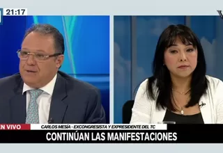 Mirtha Vásquez: "Es la peor crisis que vivimos desde que recuperamos la democracia"