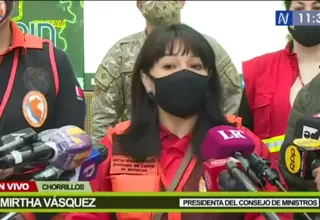Mirtha Vásquez: “Terremoto en Amazonas afectó a 5 regiones del país”