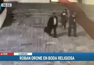 La Molina: Sujetos fingieron ser invitados en una boda para robar drone