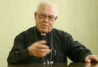 Monseñor Bambarén: "Si los homosexuales se han sentido ofendidos, les pido perdón"