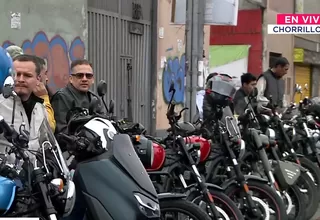 Motociclistas protestan contra prohibición de circular en Costa Verde