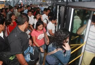 MTC: 7 de cada 10 mujeres fueron víctimas de acoso en el transporte público en Lima