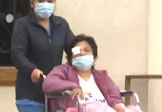 Mujer que perdió la visión tras caerle una piedra por enfrentamiento de barras será operada 