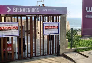 Municipalidad de Miraflores sobre cierre del LUM: "Se ha respetado el principio de autoridad"