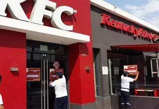 Municipalidad de La Victoria clausuró local de KFC en la Av. Canadá 