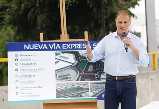Muñoz anunció reinicio del proyecto Vía Expresa Sur desde Barranco hasta SJM
