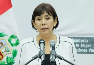 Nancy Tolentino sobre pedido de renuncia a la ministra de Salud: Está haciendo un gran trabajo destrabando proyectos