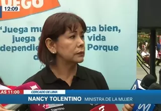 Nancy Tolentino: "Velaremos para que no prescriban los delitos de feminicidio"