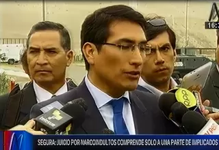 Narcoindultos: procurador Segura recalca que el caso no está cerrado